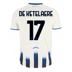 Atalanta Charles De Ketelaere #17 Borta Kläder 2025-26 Kortärmad